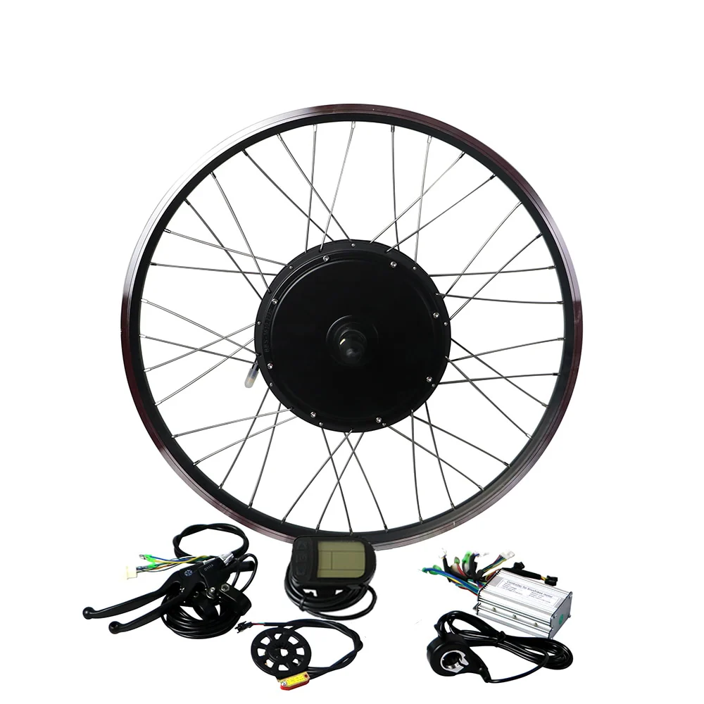 EUNORAU Electric Bike Conversion Kit 48V1000W Front/REAR hub motor E Bike Conversion Kit