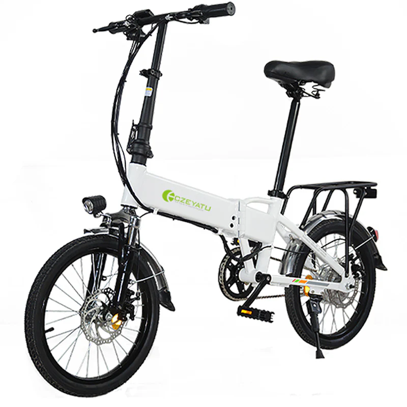 18 Inch Folding Electric Bicycle Ultra Light Portable Small Bicycle Lithium Battery Electric Bicycle Mini Electric Bicycles