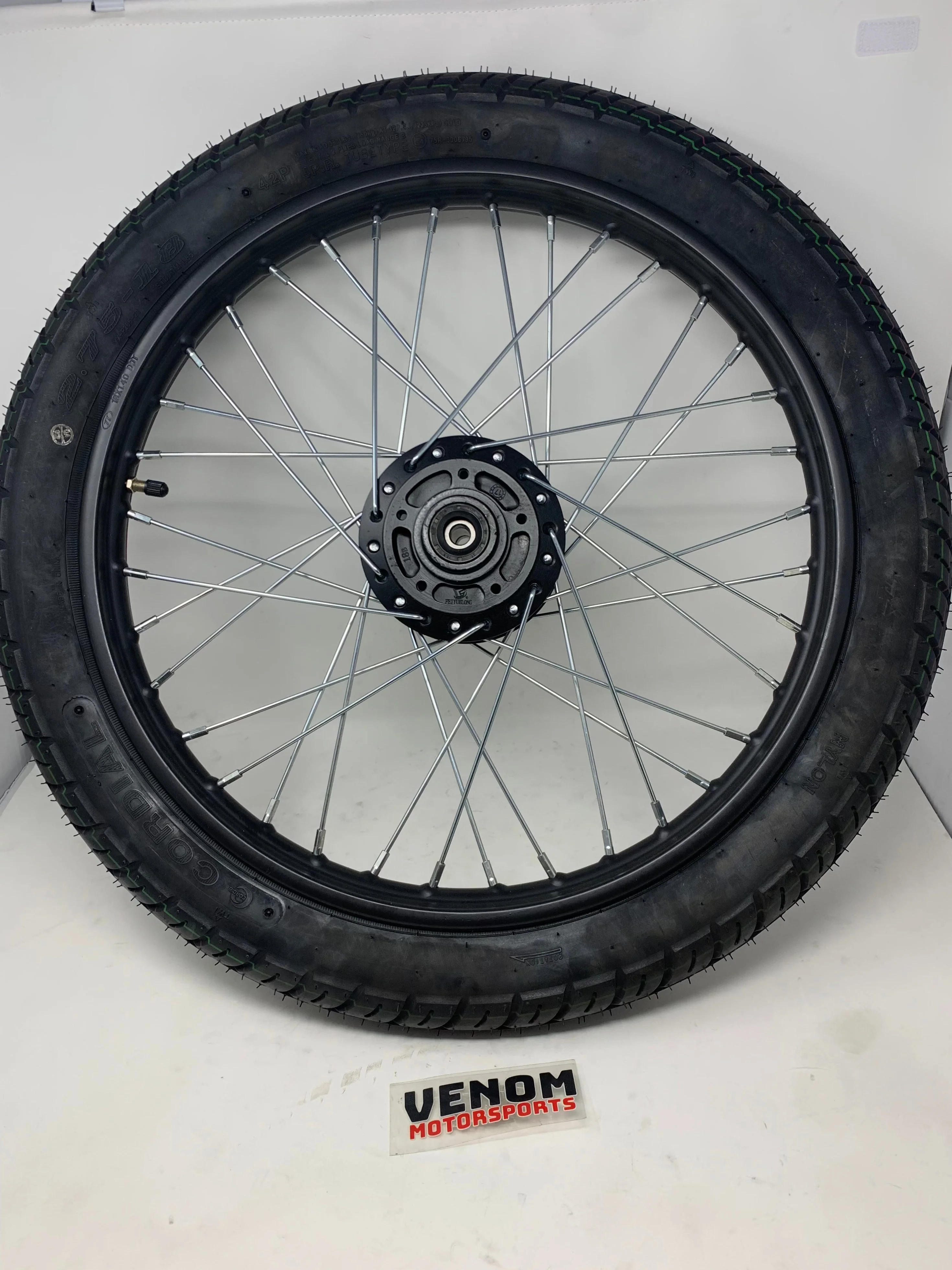 Sportster 250cc Chopper | Front Tire On Rim (2.75-18) 6010091 / 6010089 / 02040351)
