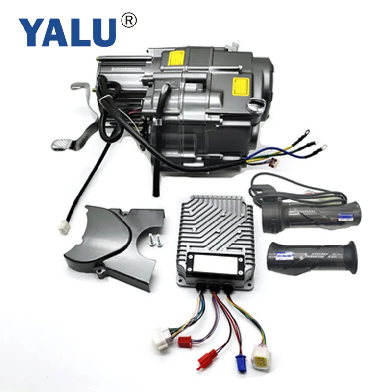 Fourth gear Elektrische Motorfiets Motor Kit 1000W 48V 60V Borstelloze Scooter Dc Motor Diy Motorbike Atv Gokart Conversie Kit