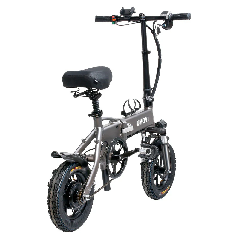 Folding Electric Bicycle Ultralight Lithium Battery Men and Women Mini Small Mobility Scooter Adult Driving Battery Bicycle