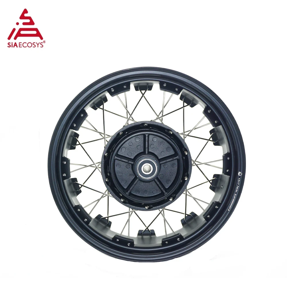 Kaisheng 17inch Rear Aluminum Wheel Rim Assembly for Electric Motorcycle