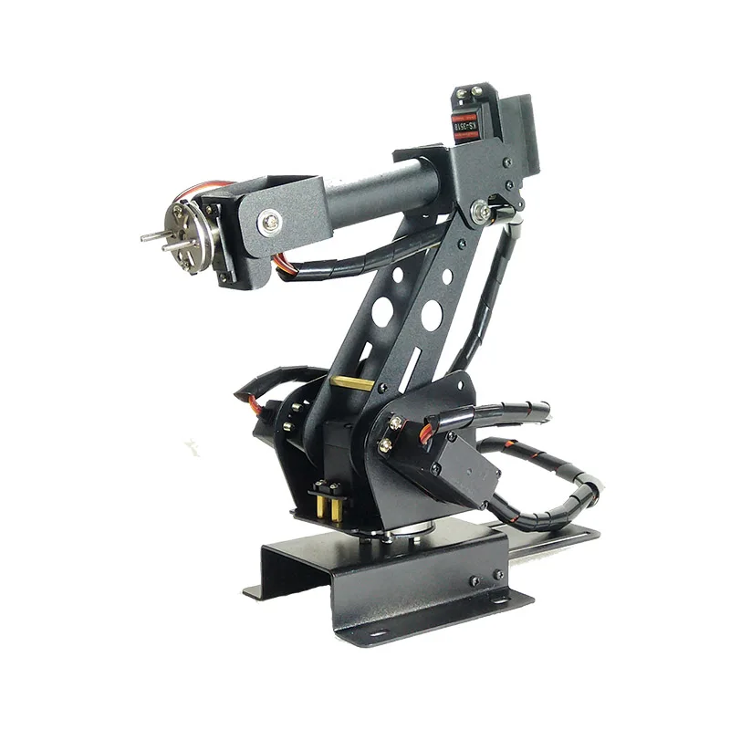Assembled Arduino Control 6 DOF Robotic Arm Digital Servos 6 Dof Mechanical Arm Manipulator Abb Industrial Robot Model