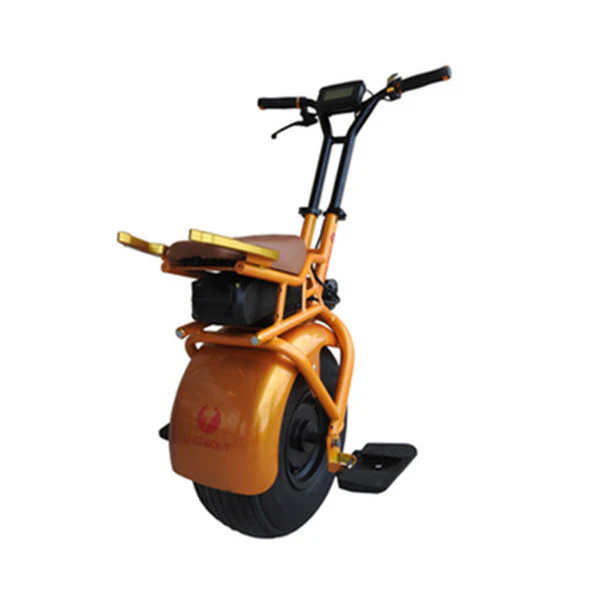 Electric Motorcycle Scooter 1000W One Wheel Self Balancing Bicycle Cycling Scooters 60V Electric Unicycle Scooter For Adults With Seat KiYC#