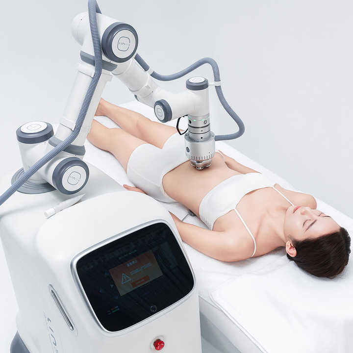 Cilin Hotbot Physiotherapy Robot Body Massage RF Skin Tightening Fat Reduction Weight Loss Human Robot Intelligent Equipment