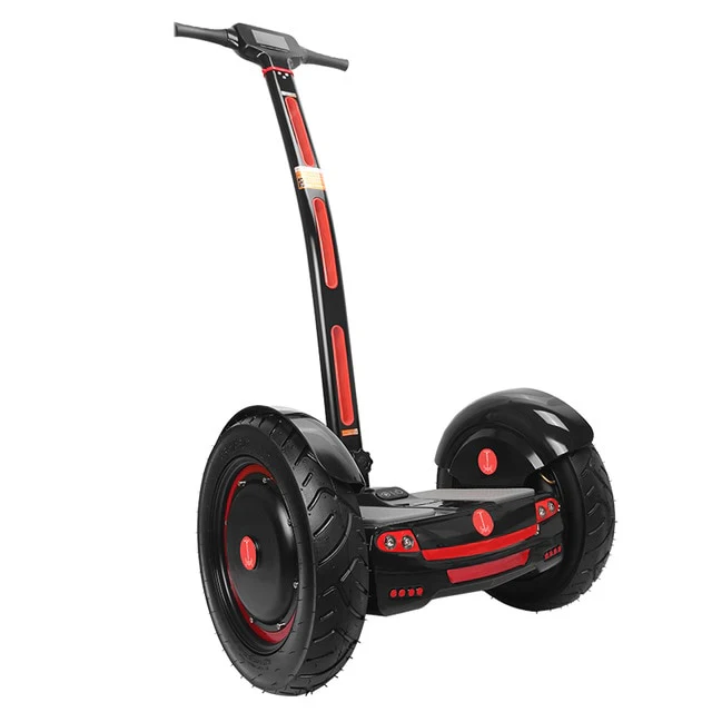 15 Inch 1000W A6 Two Wheel Handrail Electric Standing Bicycle Smart Balance Wheel Electric Scooter Skateboard Hoverboard