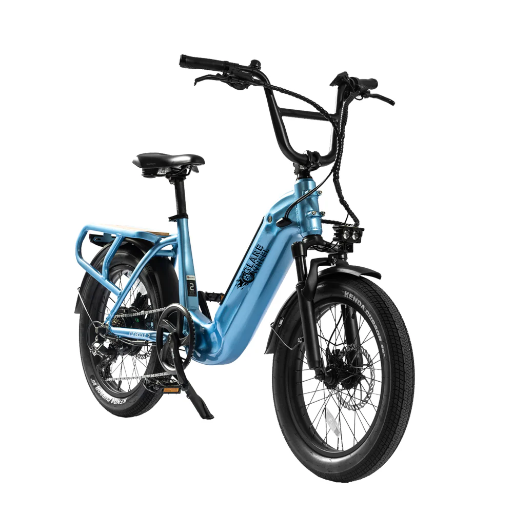 GlareWheel EB-X8PRO Step-thru Electric City Cargo eBike 750W