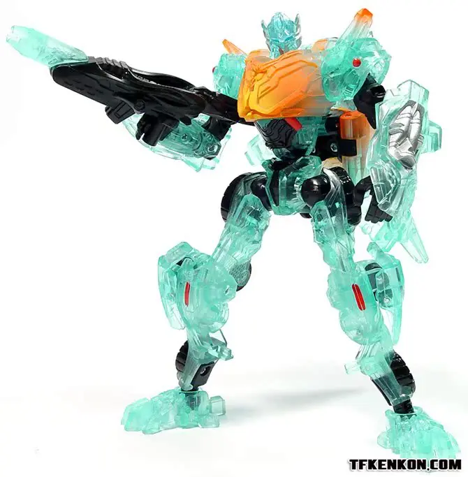 In Stock Transformers 2007 Movie Japan C3 Limited Transparent Meteorite Optimus Prime Red Spider Transformer Robot Toy Gift