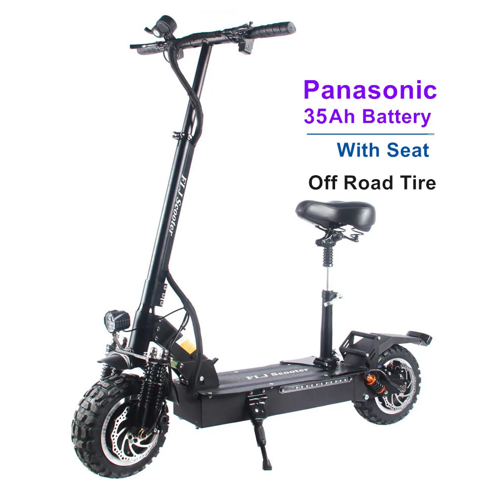 FLJ Hoverboard with 80-130kms range Europe Stock Kick Scooter skateboard e bike bicycle Road Tire electrico scooter