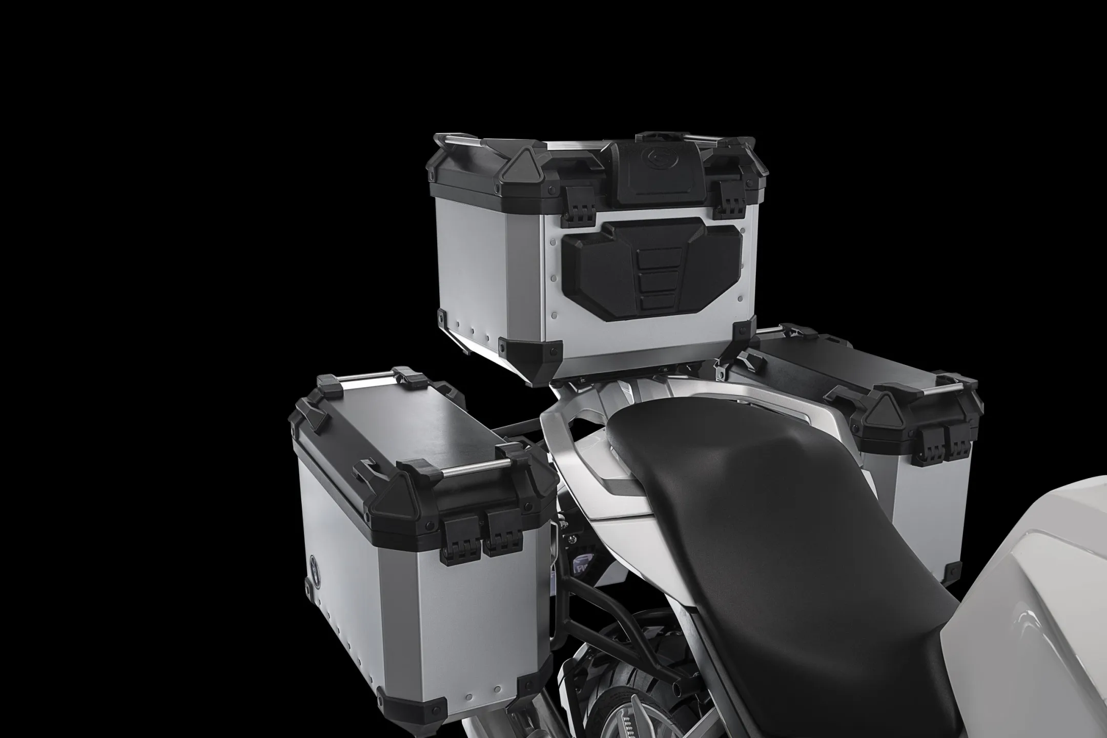 Side Boxes & Tail Box | 3-Piece Pannier Set | KPT 400