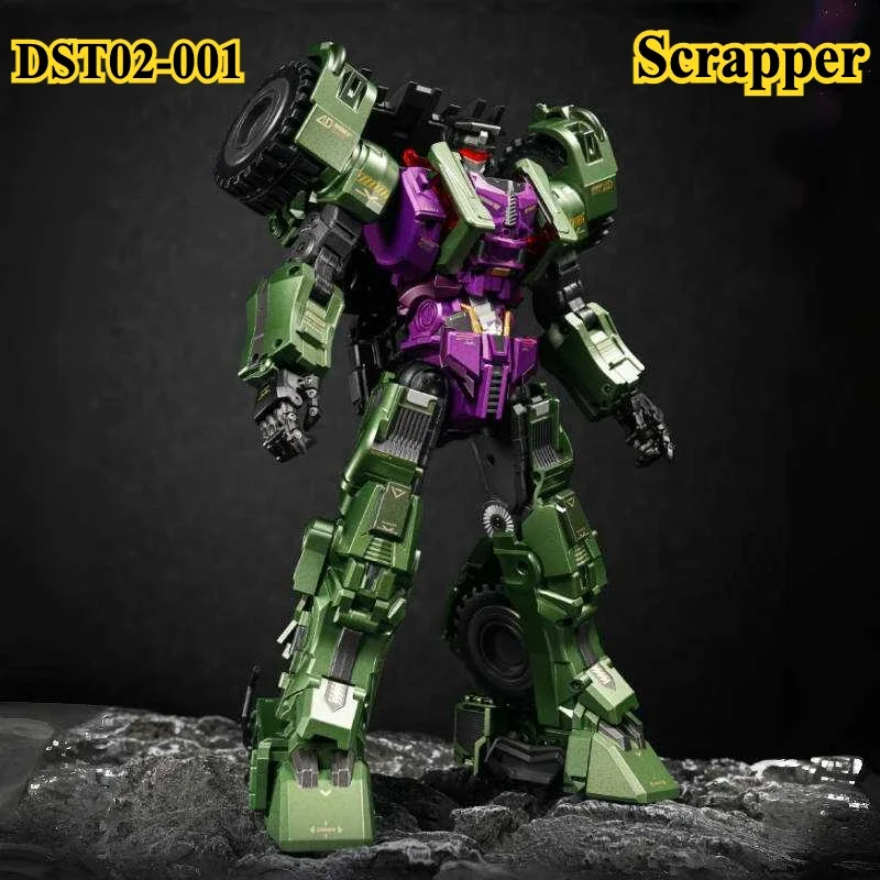 IN STOCK Transformation Dream Star DST DST02-001 DST02001 Devastator Scrapper Alloy Action Figure Robot Collection Toys