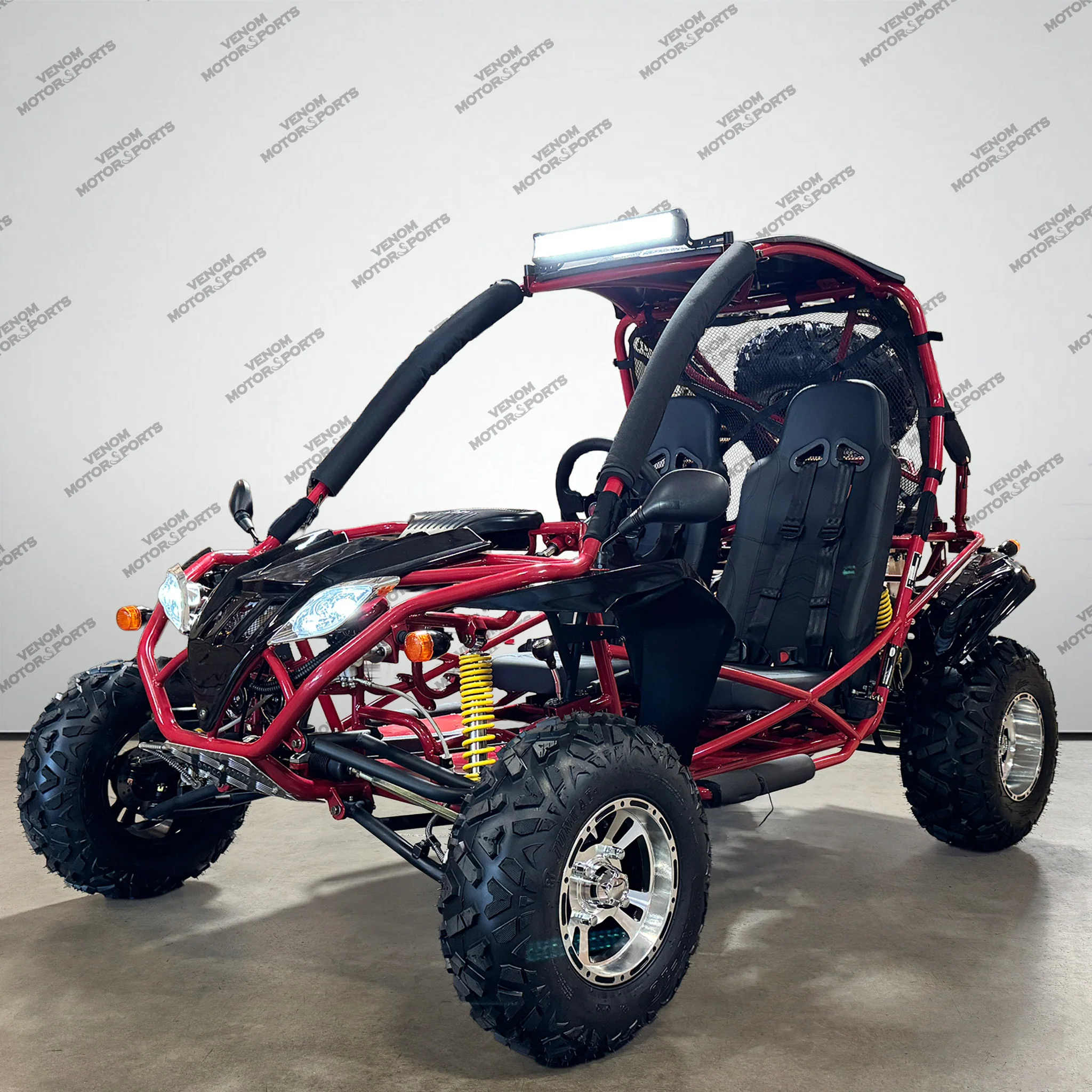 Venom Captain Go Kart | 2-Seater | 200cc | Automatic + Reverse