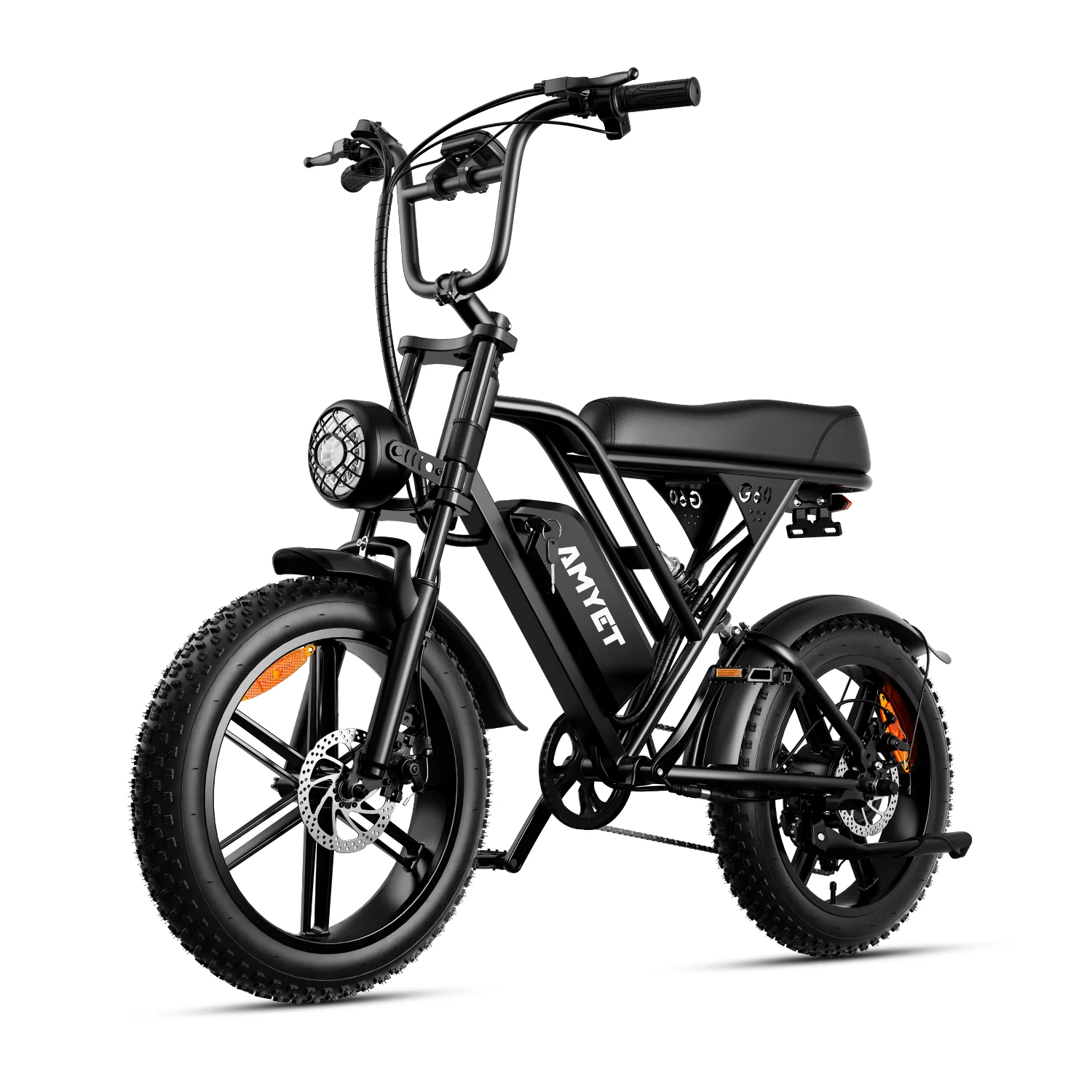 AMYET V9-G60 1000W 20Ah Electric Bike - Black