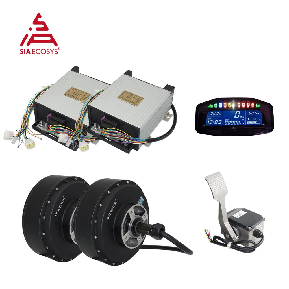 High-Power Electric Car Conversion Kit - 12000W Electric Motor Hub Kit for Top-of-the-Line Performance and Reliability