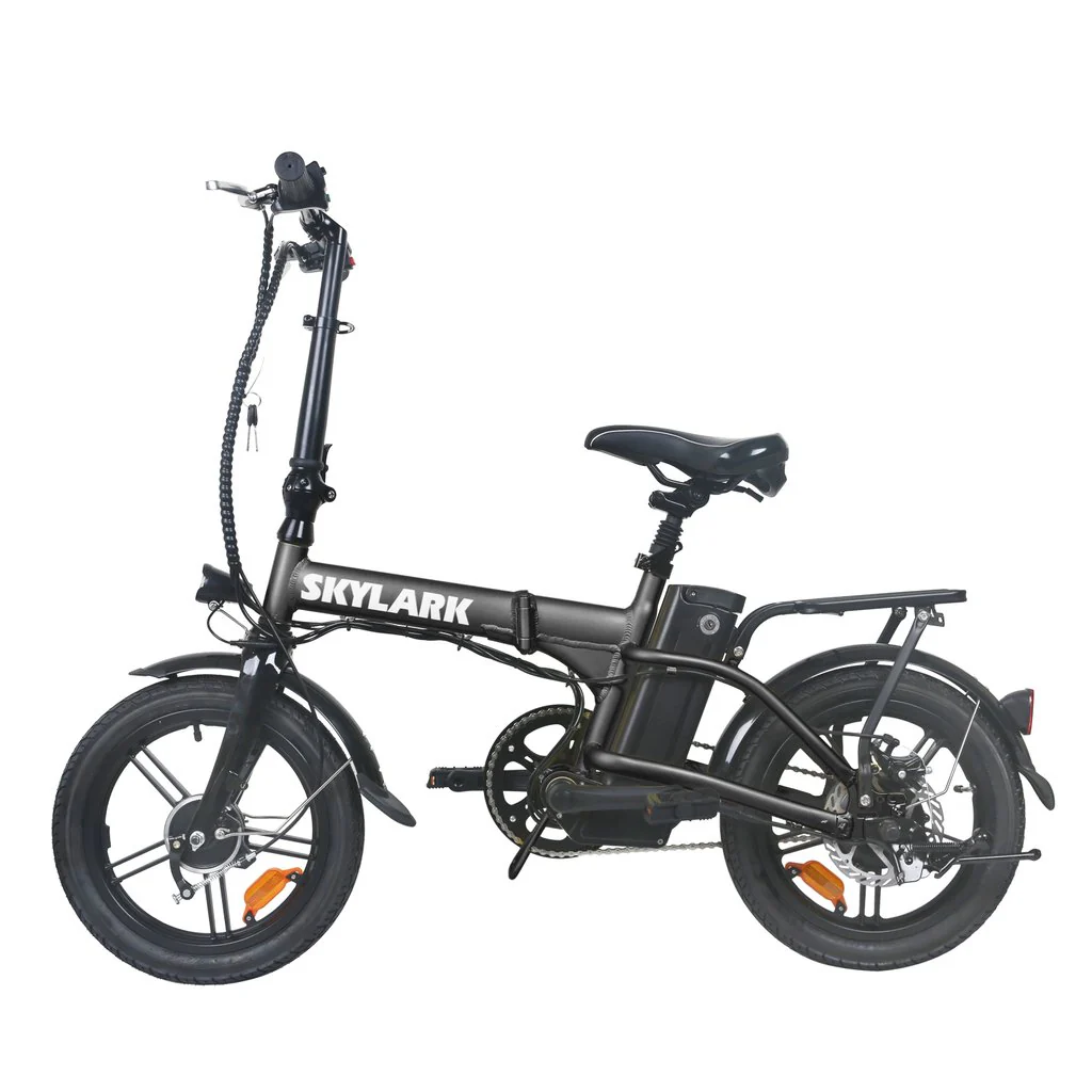 GlareWheel Foldable Electric Bike Urban Fashion High Speed 16mph Easy Carry EB-X6