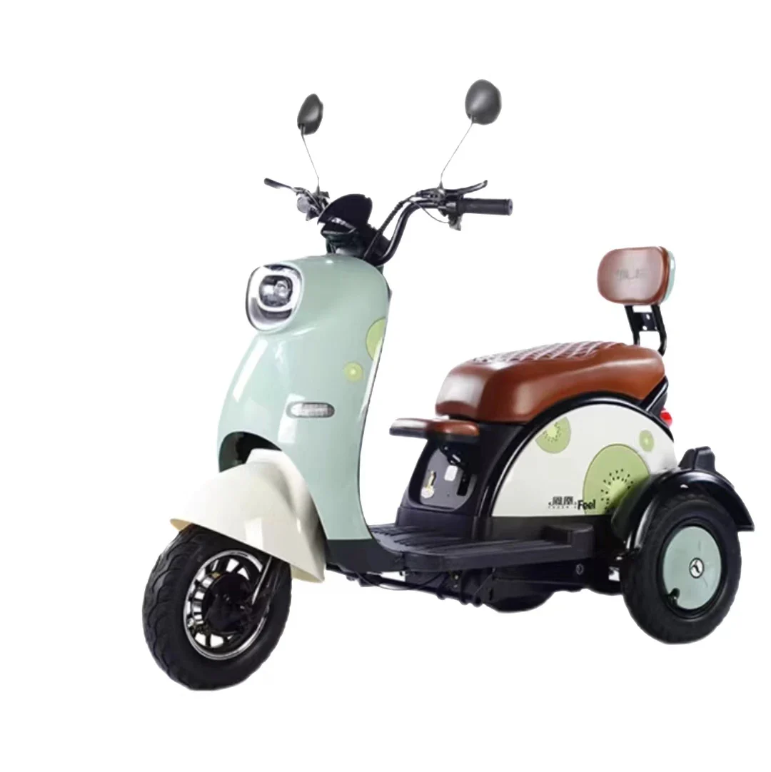 48V /60V Electric Tricycle Lithium Battery Vehicle 70Km Range High Capacity Storage Box Intelligent High Definition Screen