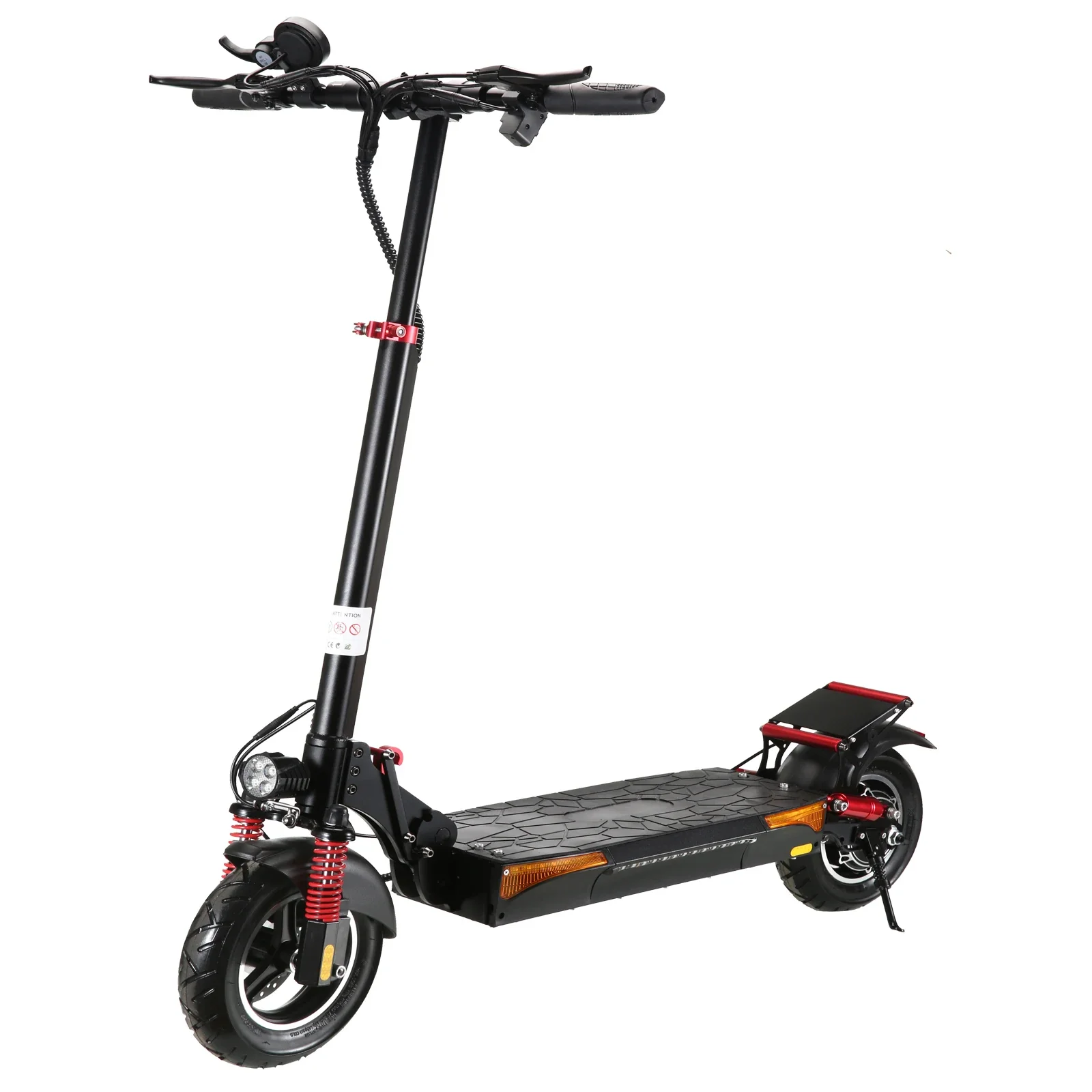 Eu Warehouse Foldable 2 Wheel Electric Scooter For Adult 48V 16.8Ah 800w Off-road 60km Electric Scooter With Spring Suspension