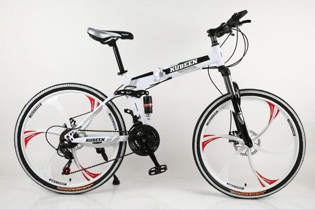 KUBEEN mountain bike 26-inch steel 21-speed bicycles dual disc brakes variable speed road bikes racing bicycle