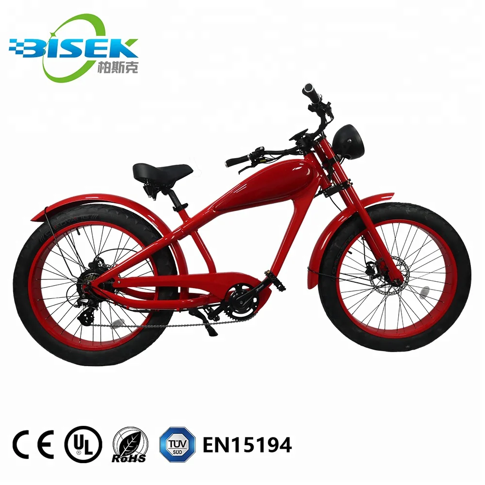 Bisek New Design Big Tires Leopard Ebike Innovative Electric Bike With CE For Adults