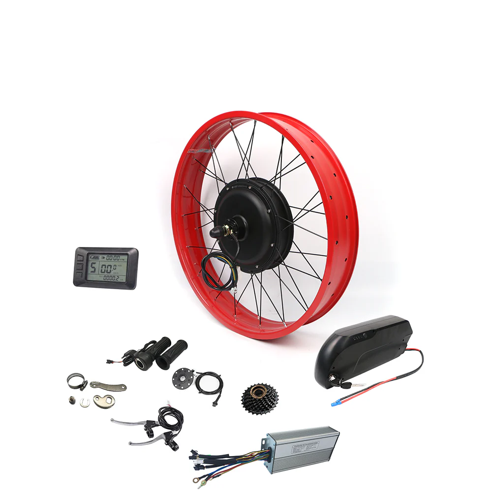 CE Approved 1000W 1500W Fat Bike Ebike Conversion Hub Motor Kits