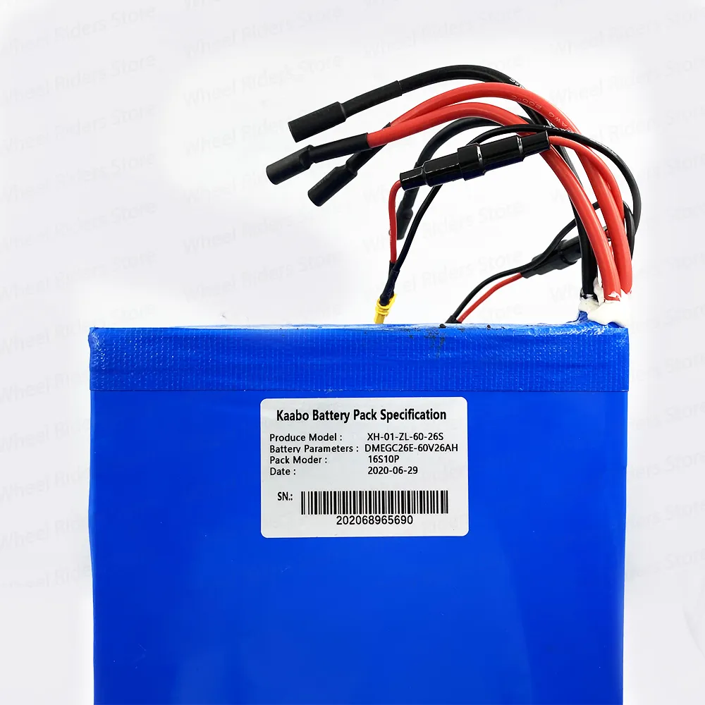 Kaabo WolfWarrior 60V 26Ah Battery Dual Electric Scooter Wolf Warrior 11inch Scooter Parts Accessories