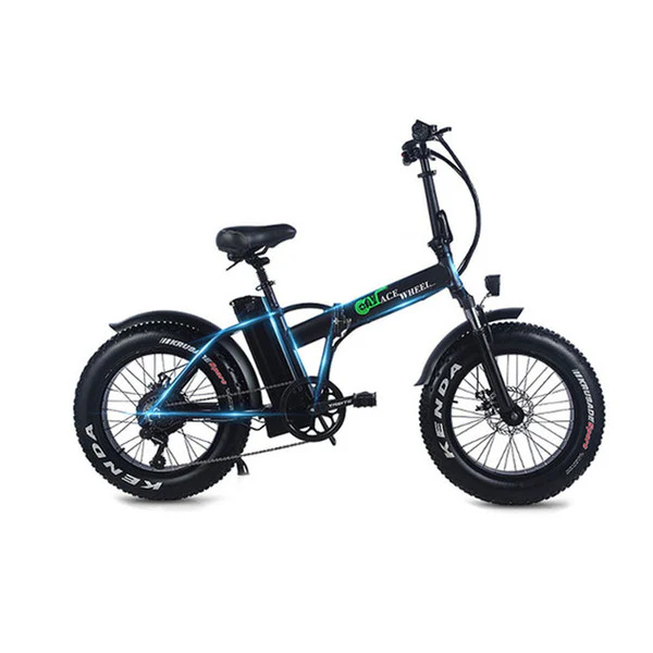 electric bicyc 20inch Electric snow car bicycle 48V15AH lithium battery hidden in frame500W high speed motor fold elect