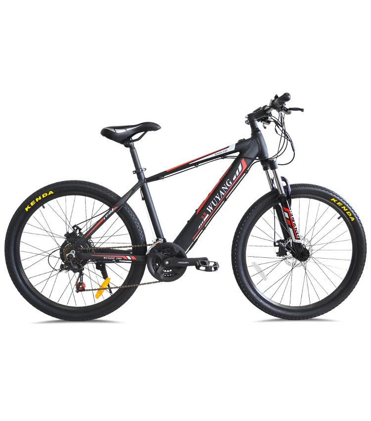 26inch electric mountain bicycle 48V Anti-theft chassis hidden lithium battery Front rear Suspension ebike 25km/h pas rang 60km