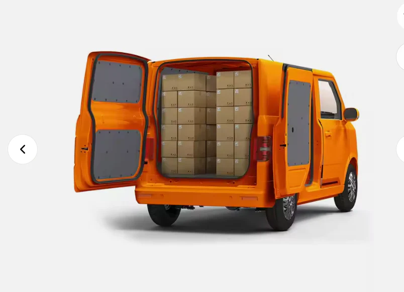 high speed electric car for Supermarket logistics electric van for express