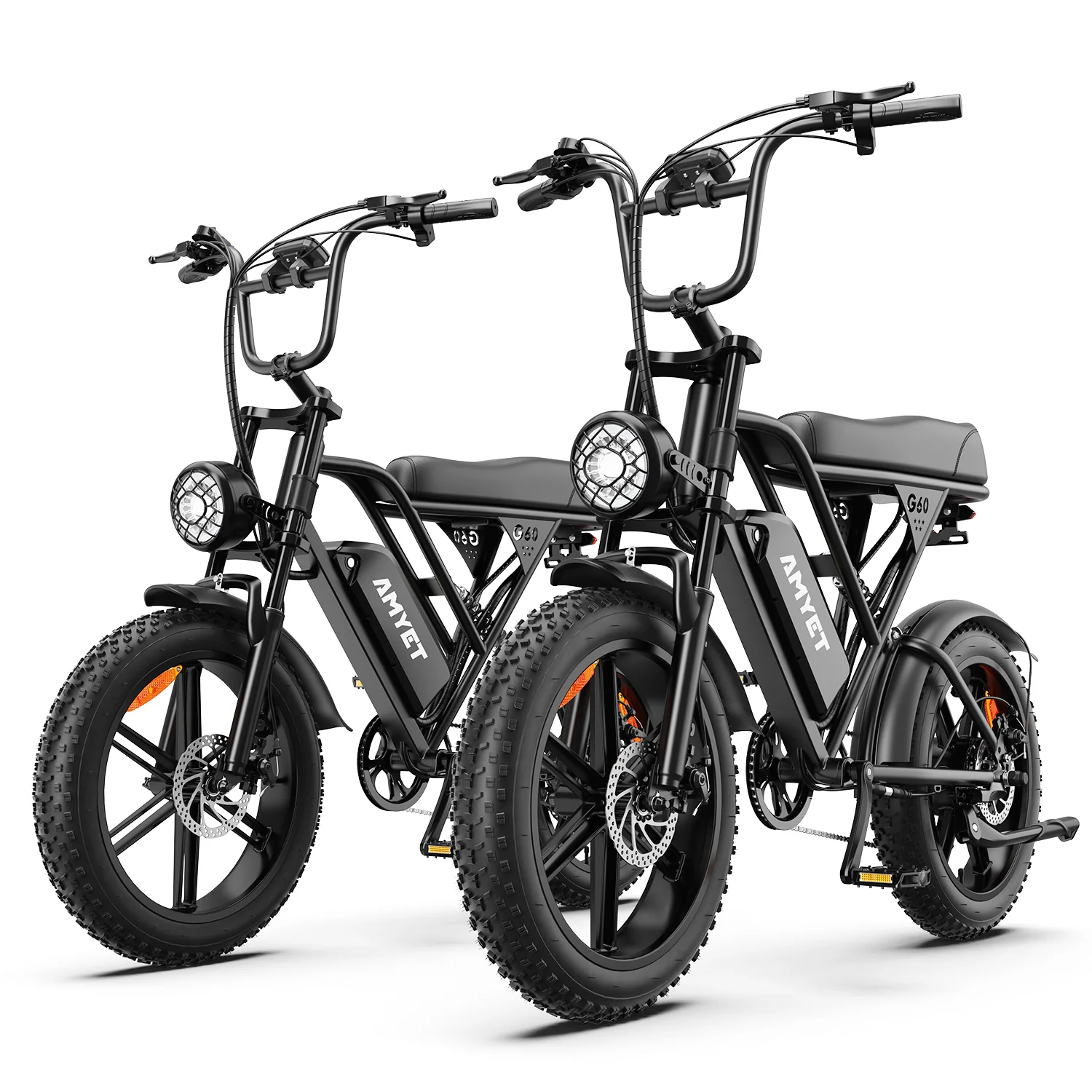AMYET V9-G60 eBike 1000W Electric Bike - Combo