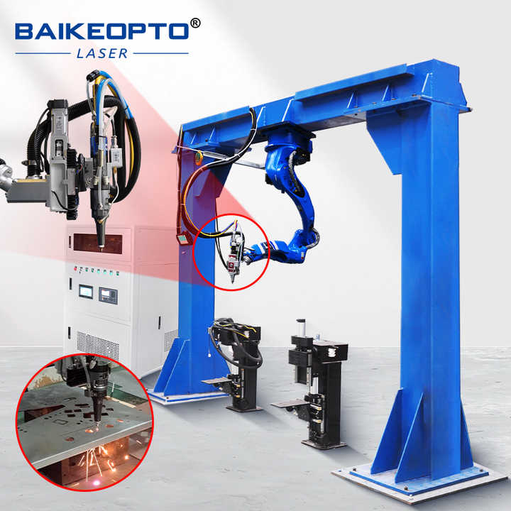 1500W Chinese 6 Axis 3D Robot Laser Cutter 3D Robot Laser Cutting Machine