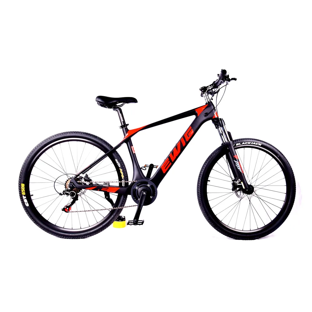 EWIG Carbon E Bike 36V 7.8AH 250W 29er Inch Electric MTB Bicycle Electric City Bike