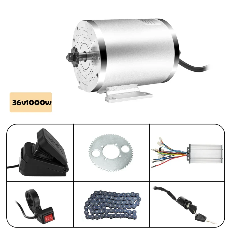 Electric Blcd Motor 72V 3000W with Display Brushless Motor for The Bicycle  50A Controller Electric Pedal Throttle Motor Kits