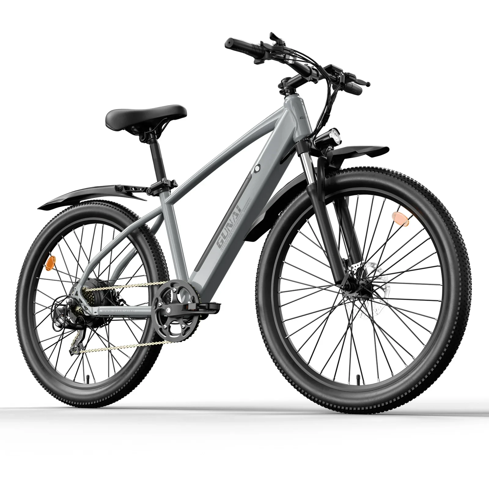 GUNAI GN27 Electric Ebike 750W  27Inch Elektrische Fiets with 48V 10Ah Battery 7-Shift Mountainbike Motorbike