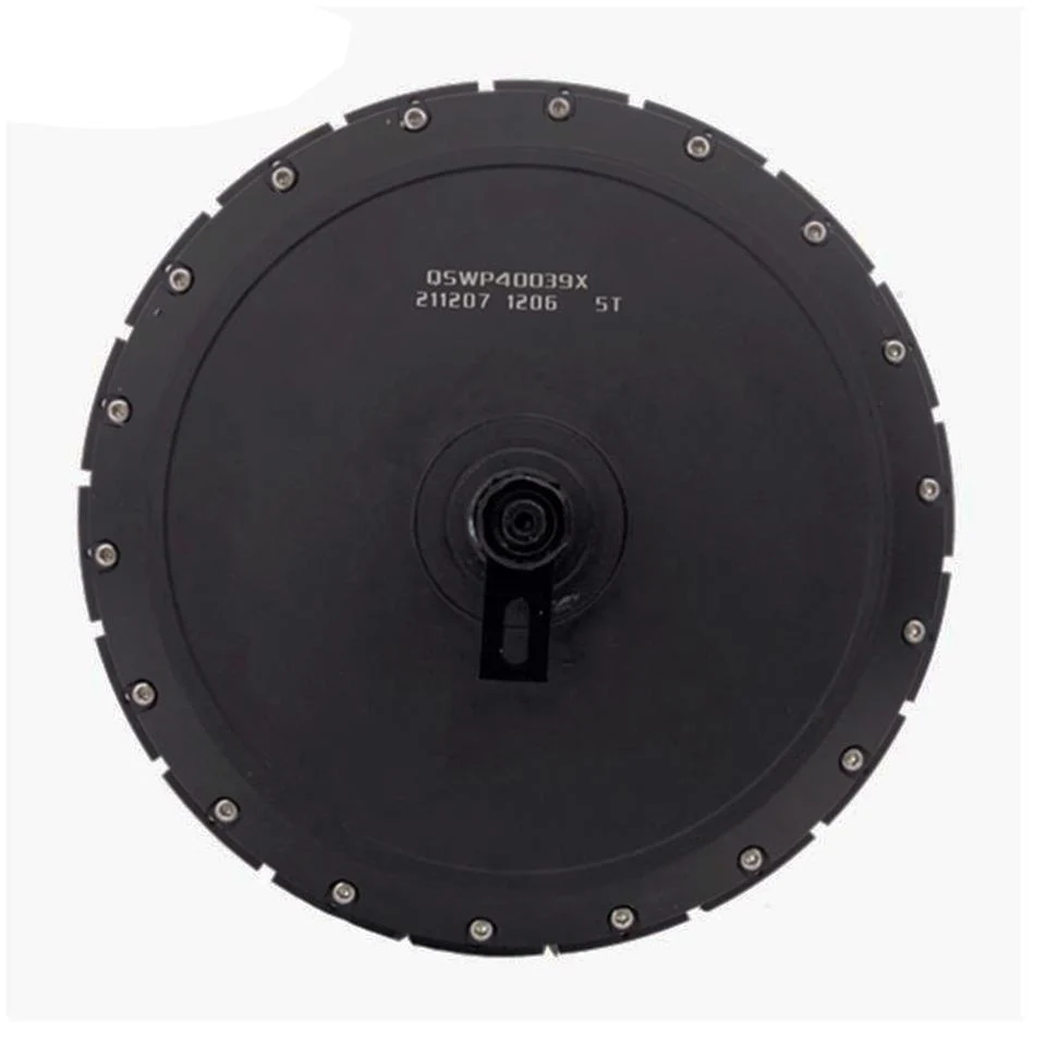 High-Speed 8000W Electric Bike Conversion Kit - Gearless Brushless Hub Motor with Optional TFT Display for 18-19 Inch Motorcycle Wheels