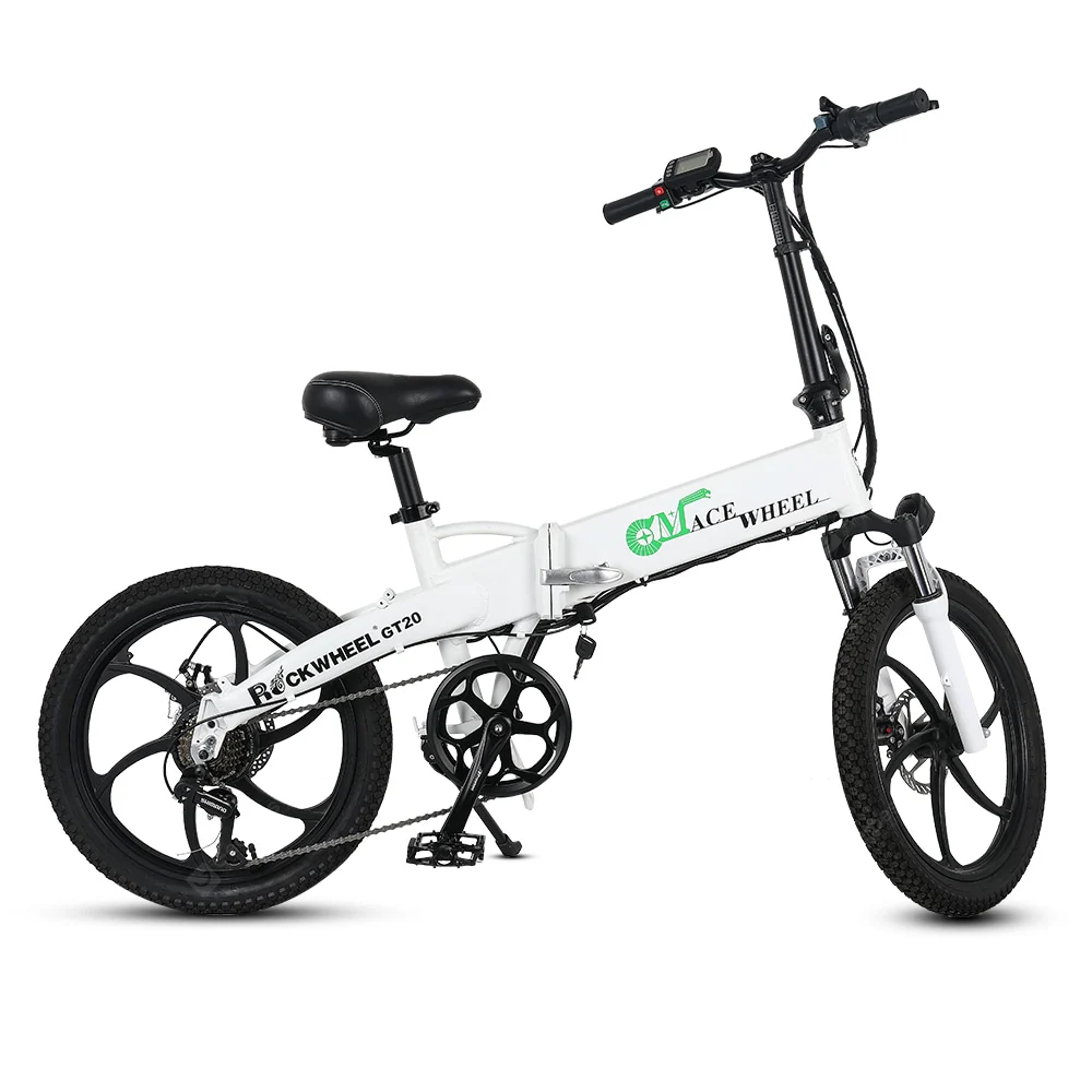 CMACEWHEEL GT20 Inch Lithium Ion ElectricBike Foldable Variable Speed Electric Bike 48V 350W Commute Quick And Easy