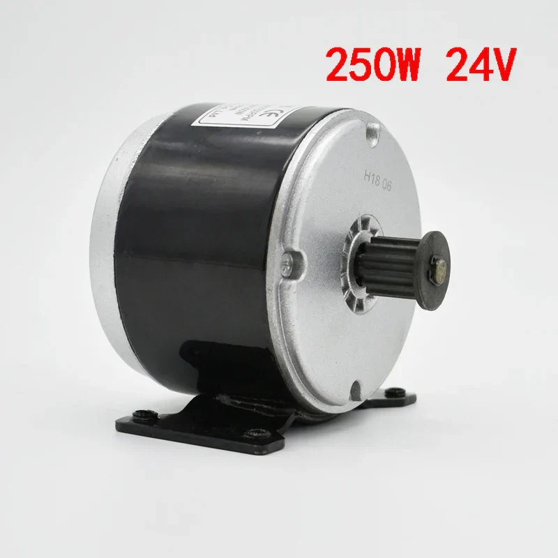 24V 250W 300W MY1016 Brushed Motor For Electric Scooter With Belt Pulley Motor High Speed Scooter Engine Ebike Motor Kits