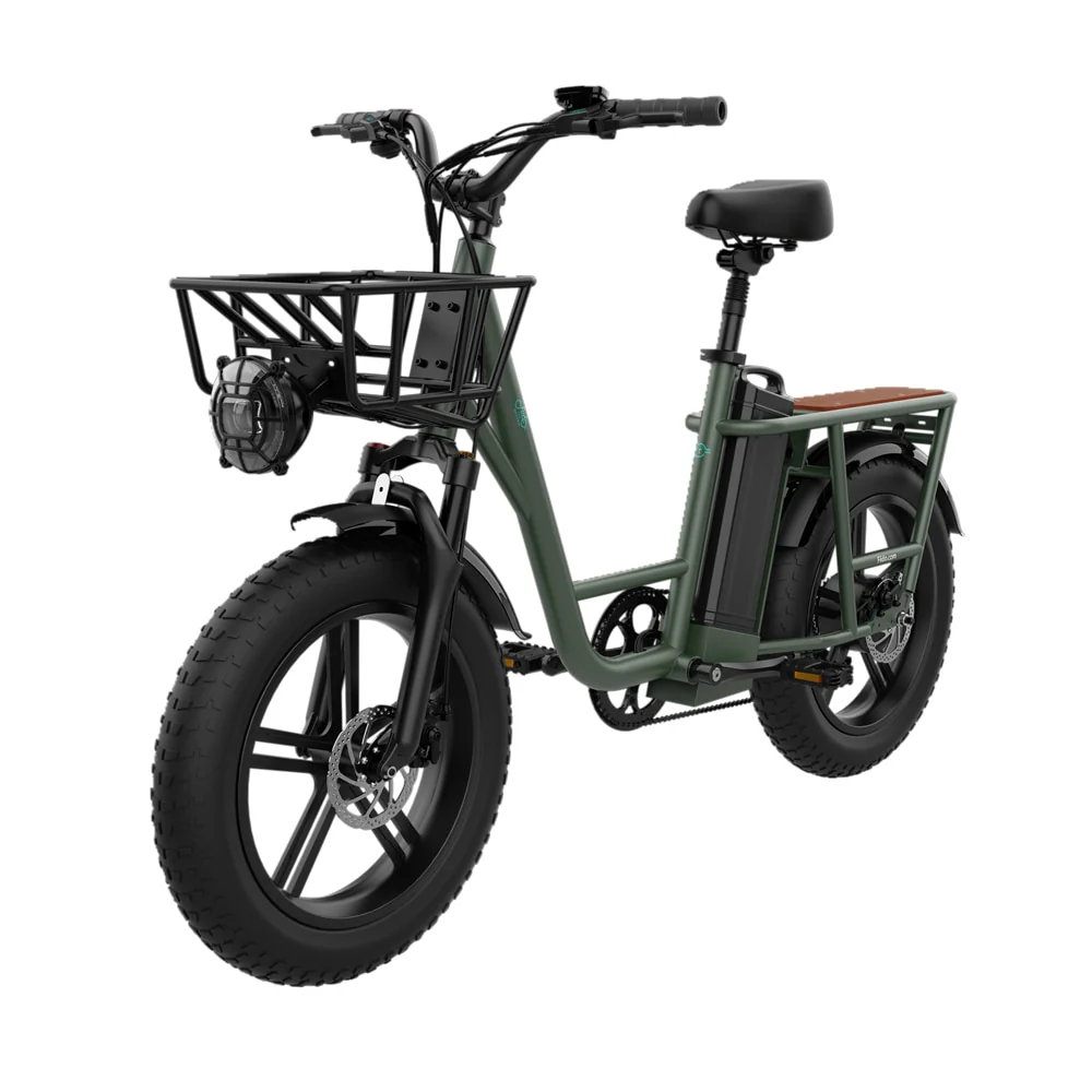 Fiido T1 Utility Electric Bike - The Multi-Purpose E-Bike with Impressive Power and Carrying Capacity for Comfortable and Safe Riding