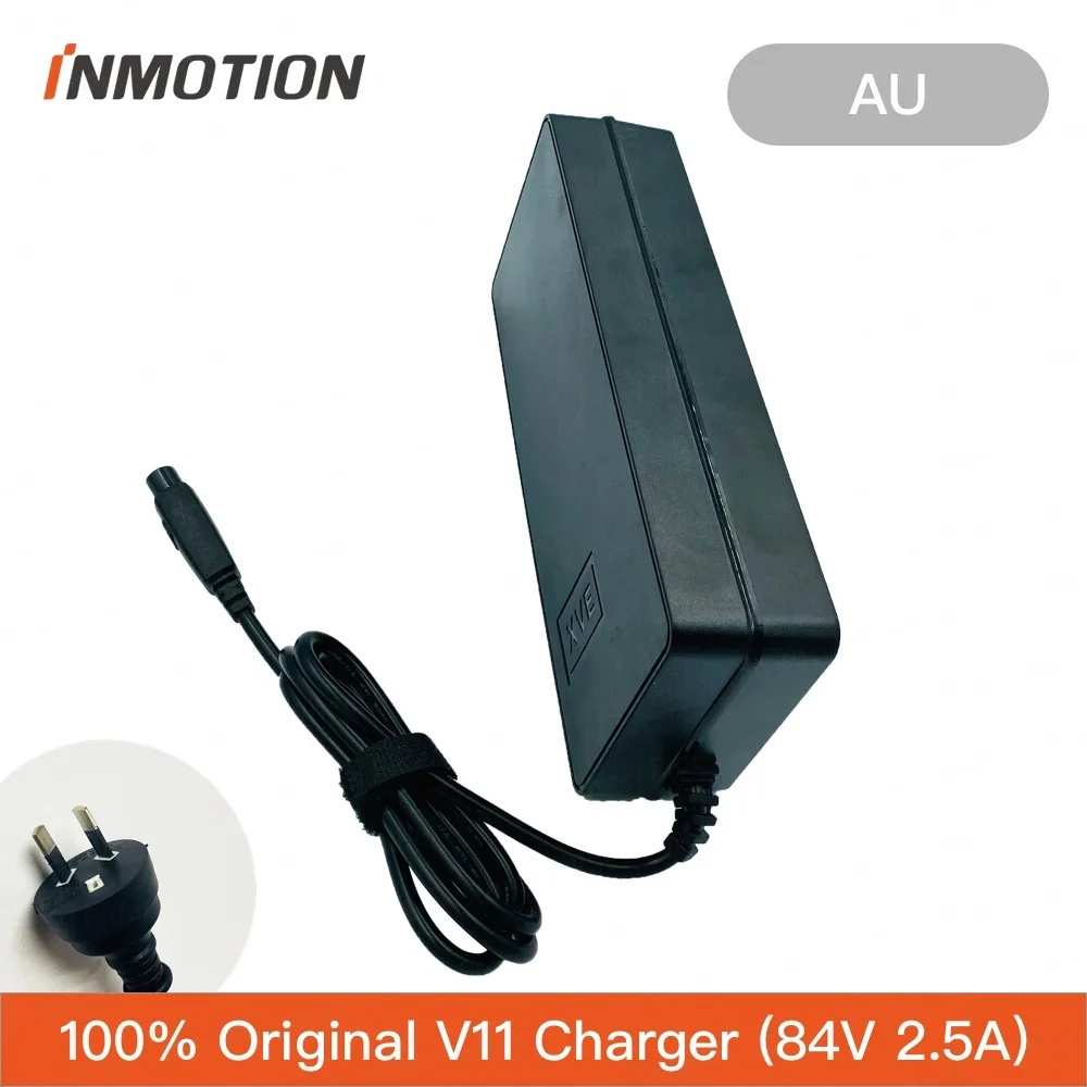INMOTION V11 84V 2.5A Original Charger 210W Lithium Battery 3 Prong EUC Max 4.0A V11 Charger Electric Scooter Parts Accessories