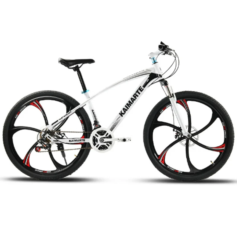 24 and 26 inch  mountain bike 21 speed bicycle front and rear disc brakes bike with shock absorbing riding bicycle