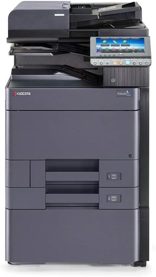 ABD Office Solutions Refurbished Kyocera TaskAlfa 5002i A3/A4 Mono Laser Multifunction Printer - 50ppm, Copy, Print, Scan, Auto Duplex, USB, Network, 2 Trays, Stand