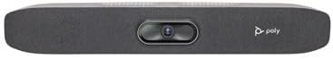 Poly Studio R30 USB Video Bar GSA/TAA - 3840 x 2160 Video (Live) - 4K - USB - Internal Speaker(s) - Internal Microphone(s) - TAA Compliant