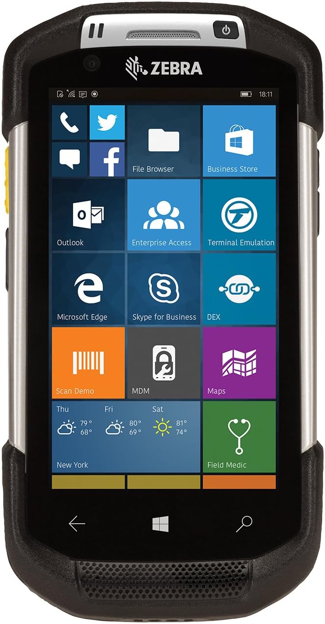 Zebra TC70X data collection terminal Win 10 IOT Mobile Enterprise 16