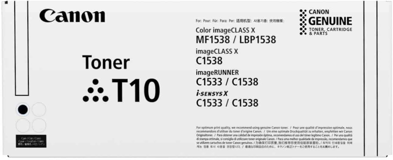 Canon 4566C001 T10 Original Toner Cartridge, Black