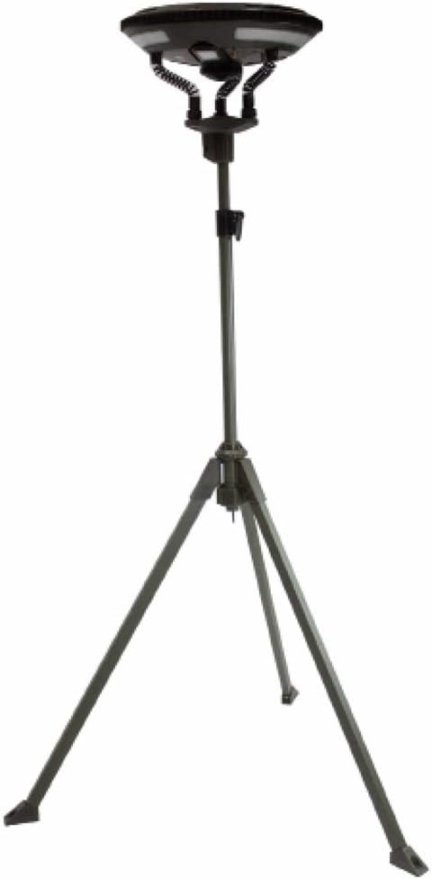 Overland Vehicle Systems Wild Land Camping Gear - UFO Solar Lamp, Speaker, Portable Light Pods & More - 9.75” Solar Panel - USB Charging Ports for Devices