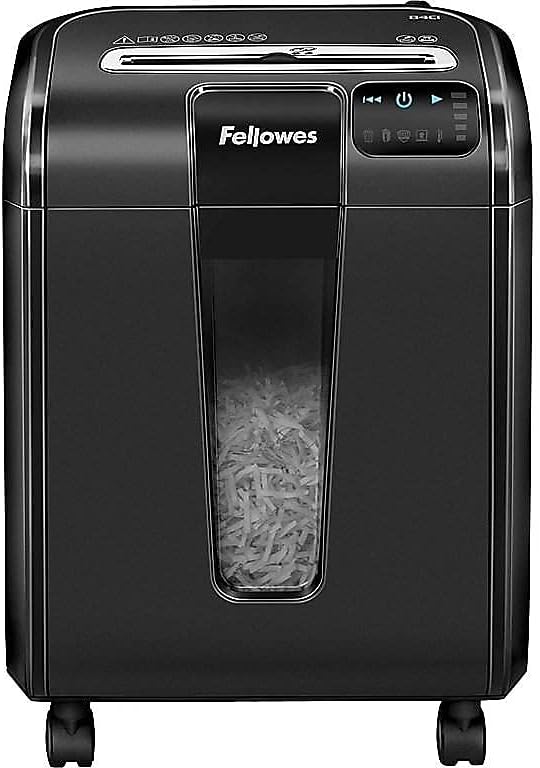 Fellowes 946197 16-Sheet Cross-Cut 84Ci Powershred Commercial Shredder (4683001)