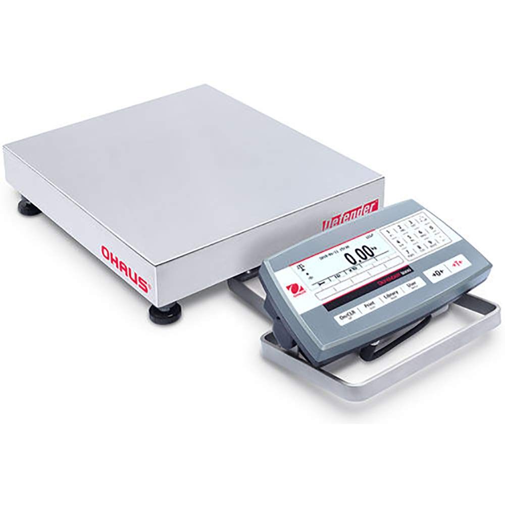 Ohaus D52P12RQR5 Defender 5000 Low Profile Scale, Base Style Square, 25x0.001lb