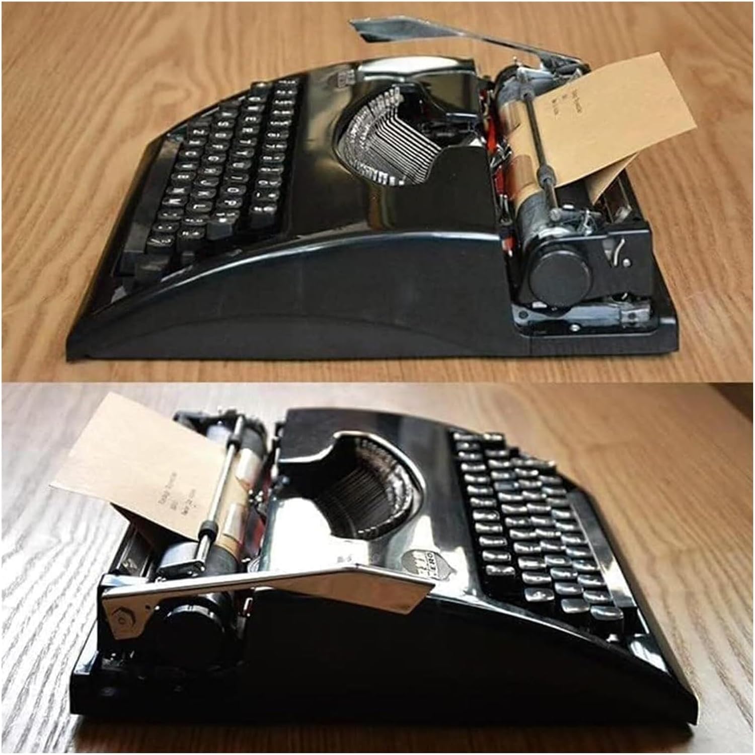 Classic Retro Manual Typewriter, Typing Machine for Home and Office, Mechanical Typewriter for Writers and Authors Lovers(Black)