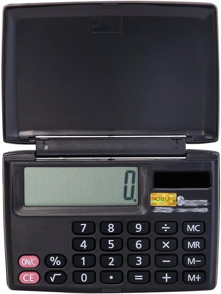 TEOYETTSF Calculator Portable Office Personal Use Pocket Calculators Handed 8 Digit Electornic School Office Accesories