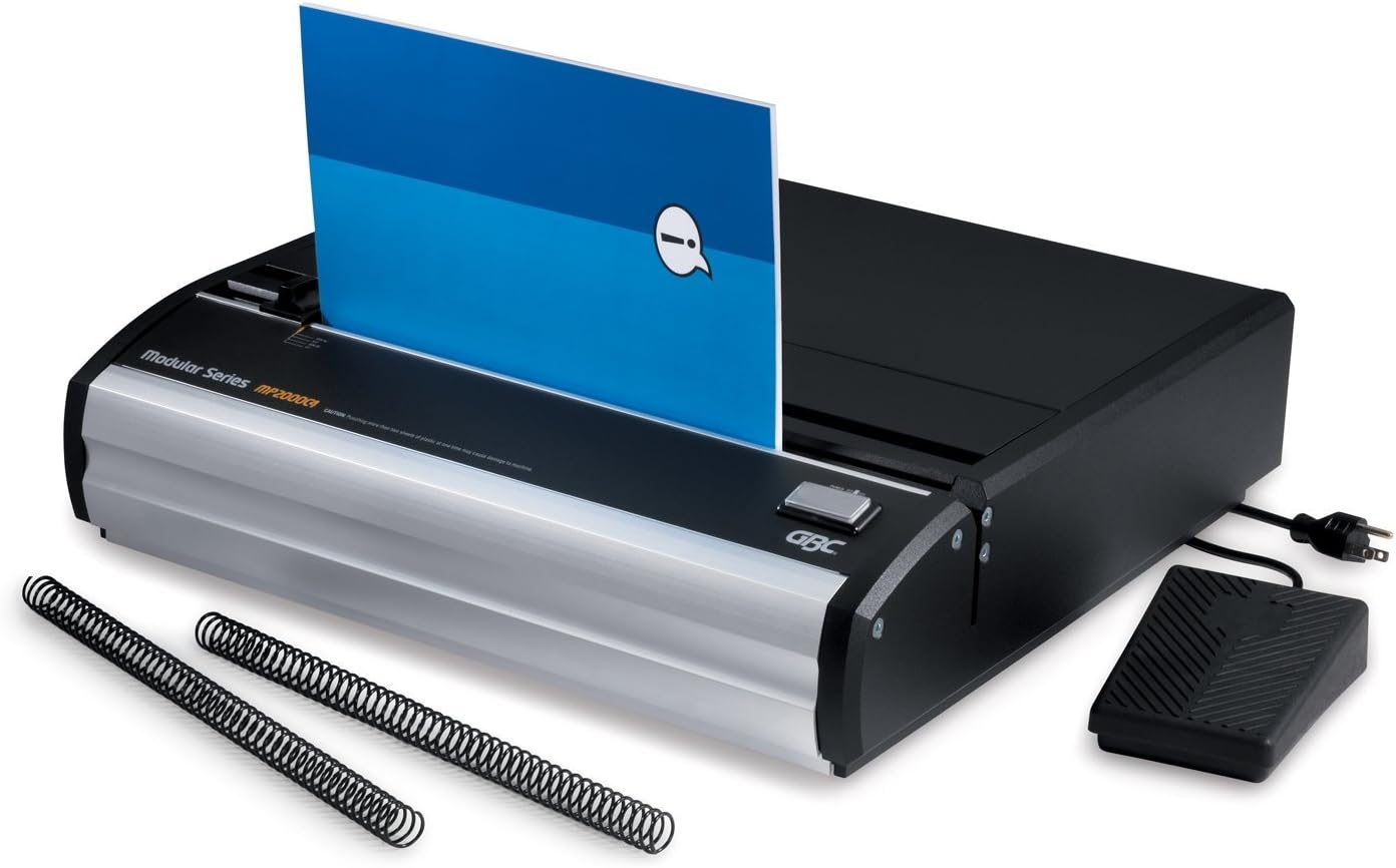 GBC Binding Punch, MP2000C4, Modular Series 4:1 Fixed Die Coil (7706000)