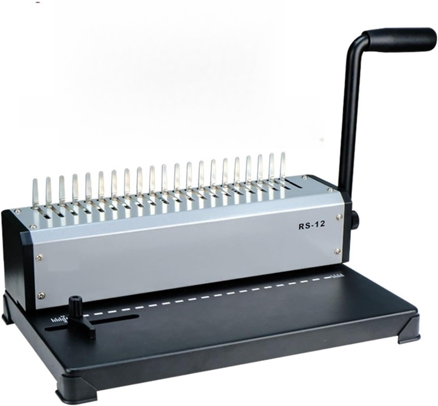 Binding Machines, Factory Office Comb Binder RS-12 Binding Machine Comb-Type/Clamp Folder of A4 Paper Bookbinding Machine